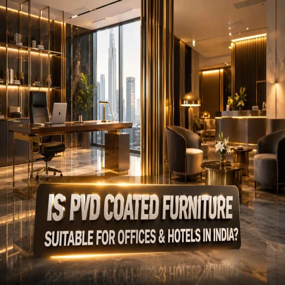 Is Pvd Coated Furniture Suitable For Offices & Hotels In India?